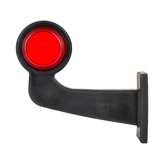 Horpol LED Stalk Marker Lamp Orange-Red 12-24V NEON Look Left