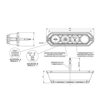 Horpol LED Rear Lamp Compact LZD 2264