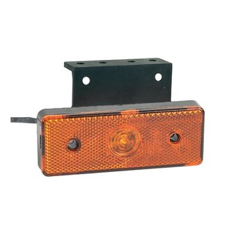 Led Side Marker Lamp Orange 10-30V