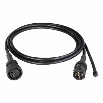 Asp&ouml;ck Adapter Cable 5-Pin Bayonet Male Plug &gt; Female Plug + Branch DC