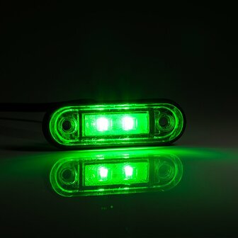 Fristom LED Marker Lamp Green FT-015