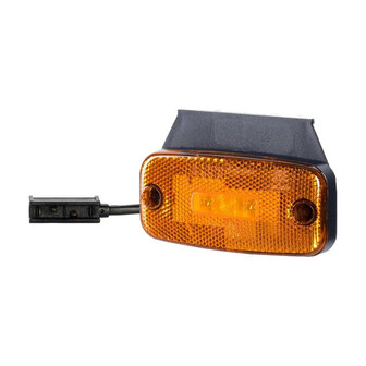 Horpol LED Side Marker Orange + Mounting Bracket &amp; Connector