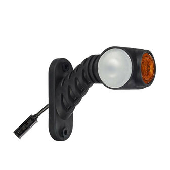 Horpol LED Stalk Marker Lamp 3-Functions + 0,5m cable Short Model Left