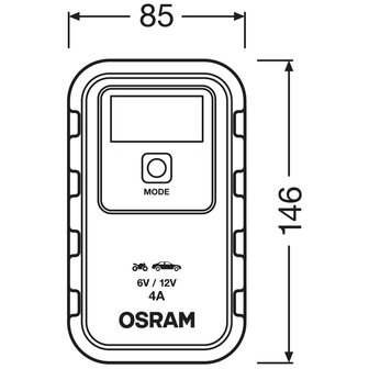 Osram BATTERY Charge 904 Battery Charger