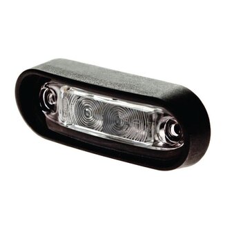 Led Number Plate Lamp Rubber Bezel 12V