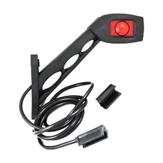 Horpol LED Stalk Marker Lamp 3-Functions + 0,5m cable Short Model Right