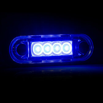 Fristom FT-073 N LED Marker Light Blue Short