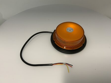 LED Zwaailamp Oranje Plat 12-24V 832X