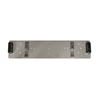 Stainless Steel License Plate Holder Incl License Plate Lamps