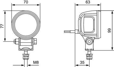 Hella Werklamp | 1G0 996 210-011