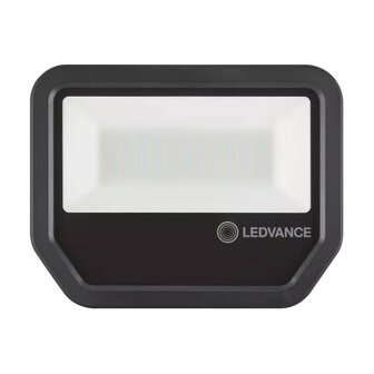 Ledvance 50W LED Flood Light 230V Black 3000K Warm White