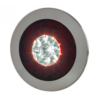 Horpol LED Rear Lamp Chrome Lucy 122mm LZD 2425