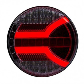 Horpol LED Rear Lamp Round NAVIA 140mm LZD 2341