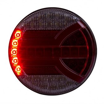 Horpol LED Rear Lamp Round NAVIA 140mm LZD 2341