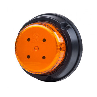 Horpol LED Flash + Rotating Beacon Surface Mounting Orange LDO-2663 R/F