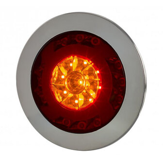 Horpol LED Rear Lamp Chrome Lucy 122mm LZD 2423