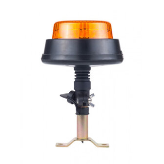 Horpol LED Rotating Beacon DIN Bracket Orange LDO-2665/R