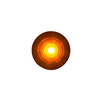 Horpol LED Position Lamp Orange Round Assembly LD-2632