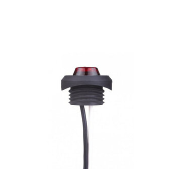 Horpol LED Position Lamp Red Round Assembly LD-2633