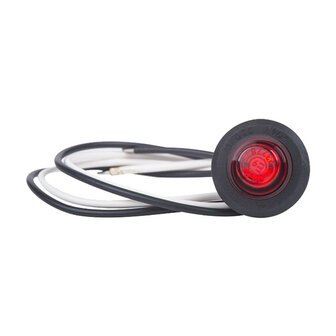 Horpol LED Position Lamp Red Round Assembly LD-2633