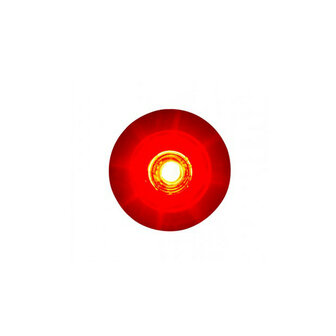 Horpol LED Position Lamp Red Round Assembly LD-2633