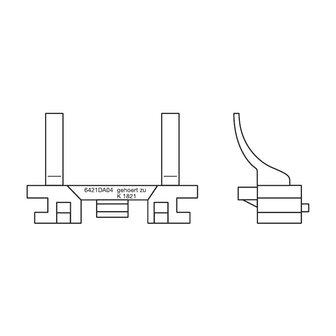 Osram H7 Ledriving Adapter Set 64210DA04