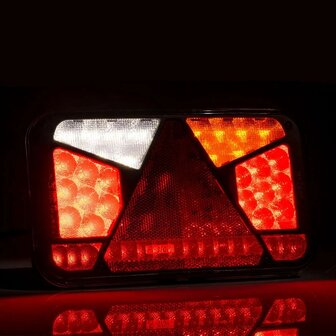 Fristom FT-370 LED Taillight 5-Functions with Canbus Resistor