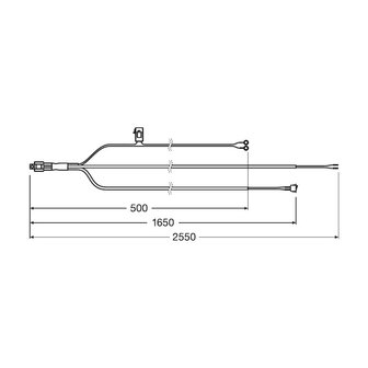 Osram Aansluitset Enkel Plug &amp; Play 12V 20A AX 1LS