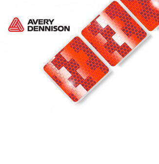 Avery V-6792 Reflective Tape Red | Per Meter