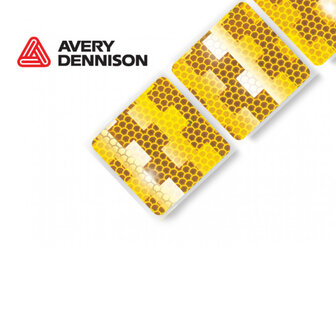 Avery V-6791 Reflective Tape Yellow | Per Meter