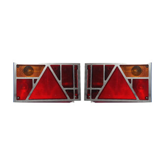 Stainless Steel Rear Light Protector Asp&ouml;ck Multipoint 1