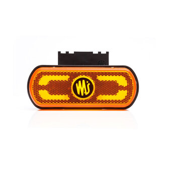 WAS LED Marker Lamp Orange with Projection Line 1598