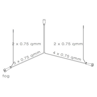 Asp&ouml;ck cable with 7-pin Plug 5 meter + DC