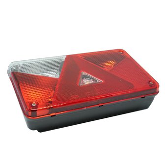 Asp&ouml;ck Rear Light Multipoint 5 [5P] Left + Fog