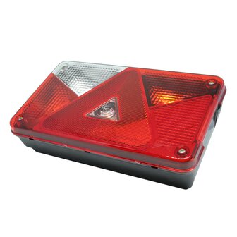 Asp&ouml;ck Rear Lamp Multipoint 5 [8P] Left + Fog + Reverse