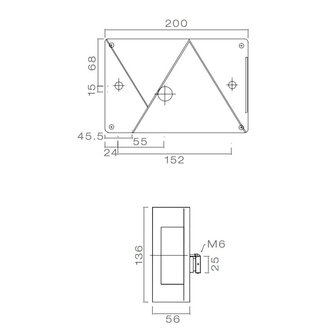 Asp&ouml;ck Rear Lamp Multipoint 4 Right + Reverse