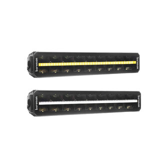 Boreman LED Lightbar + Position Light White or Orange 17&quot;