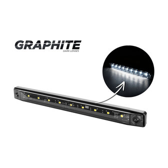 Horpol LED Type Marker Light White 4 LEDS LD-675 Dark-Look