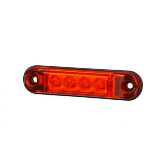 Horpol Slim Type LED Marker Light Red 10-30V LD-2329