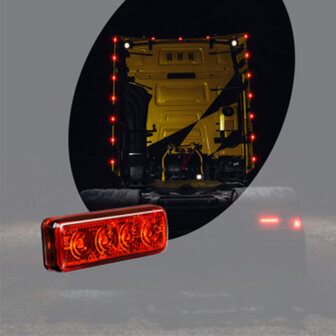 Wesem Rear Marker Lights orange | ESP2.60400
