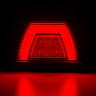 Horpol LED Rear Light Neon Red | LZD-3089