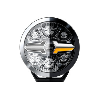 Hella LED Spotlight Blade 7&quot; Black White/Orange Position Light Ref 50