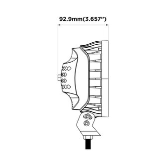 Boreman Phantom LED Driving Light + Dynamic Dual Color DRL