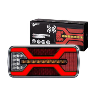 X-Spider LED Tail Light + Reversing Light | License Plate Light | Right