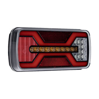 X-Spider LED Rear Light + Fog Light | License Plate Light | 5P Bayonet | Left