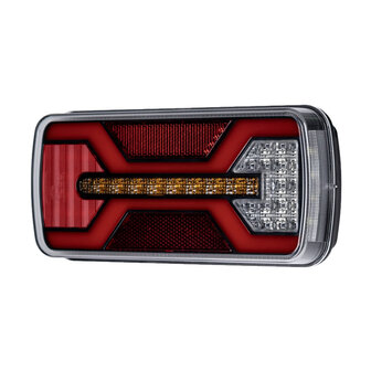 X-Spider LED Rear Light + Fog Light | License Plate Light | 5P Bayonet | Left