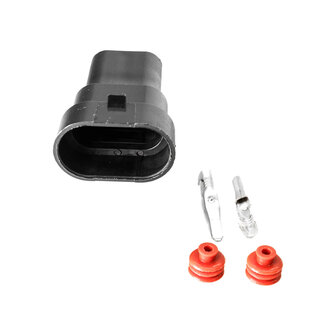 Aptiv Metri-Pack-280 - HB3/9005 Connector Set Male + Female | 2-Polig
