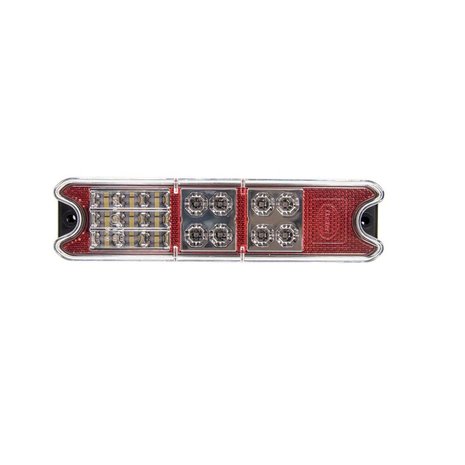 Rear Led Lamp Rectangular 10-30V