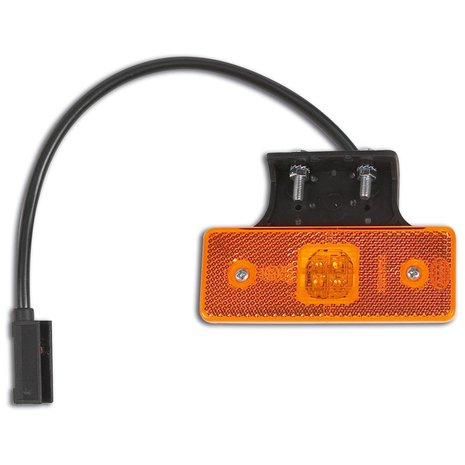 Led Side Marker Lamp Orange 24V