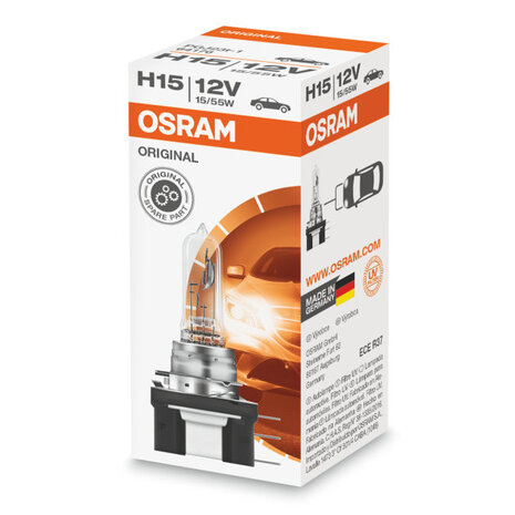 Osram H15 Halogen Lamp 12V PGJ23t-1 Original Line